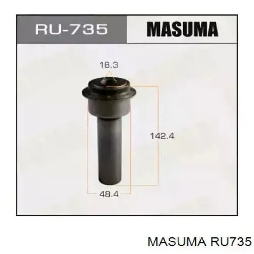 Tuleja (poduszka) przedniej belki RU735 Masuma