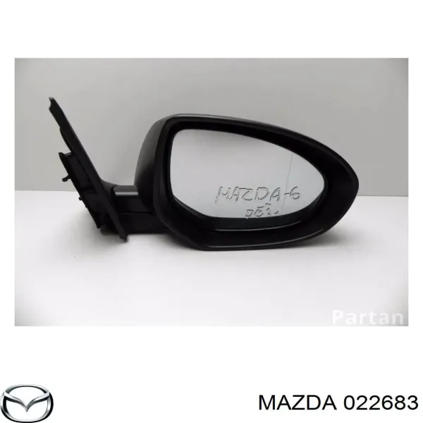 Lusterko wsteczne lewe 022683 Mazda