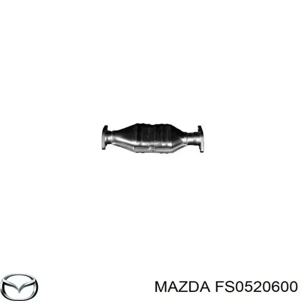 Konwerter-katalizator Mazda 626 IV