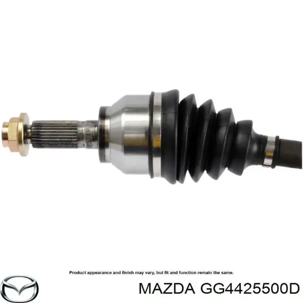 Półoś napędowa przednia prawa GG4425500D Mazda