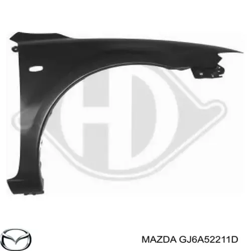 Błotnik przedni lewy GJ6A52211D Mazda