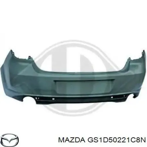 Zderzak tylny GS1D50221C8N Mazda