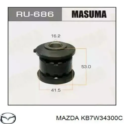 Wahacz zawieszenia przedniego dolny prawy KB7W34300C Mazda