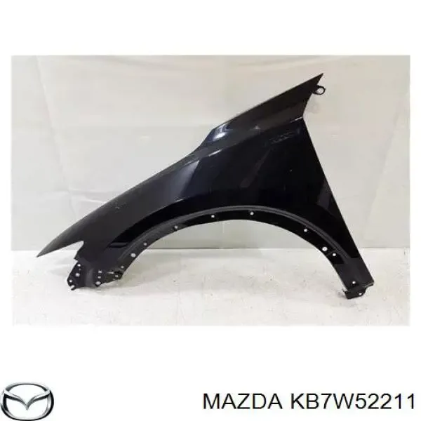 Błotnik przedni lewy KB7W52211 Mazda