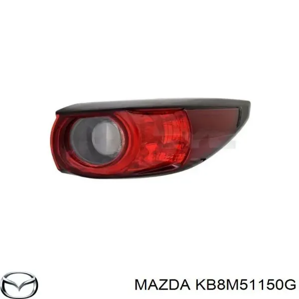 Lampa zespolona tylna prawa zewnętrzna KB8M51150G Mazda