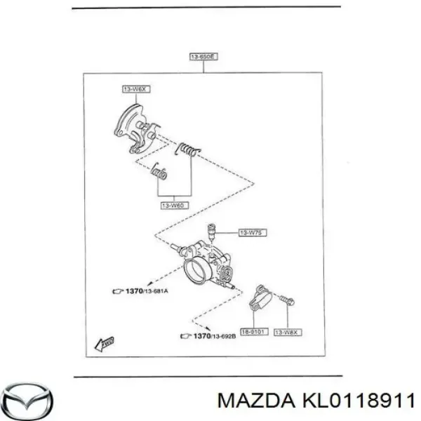 Czujnik położenia przepustnicy (potencjometr) Q2120608 Q-fix