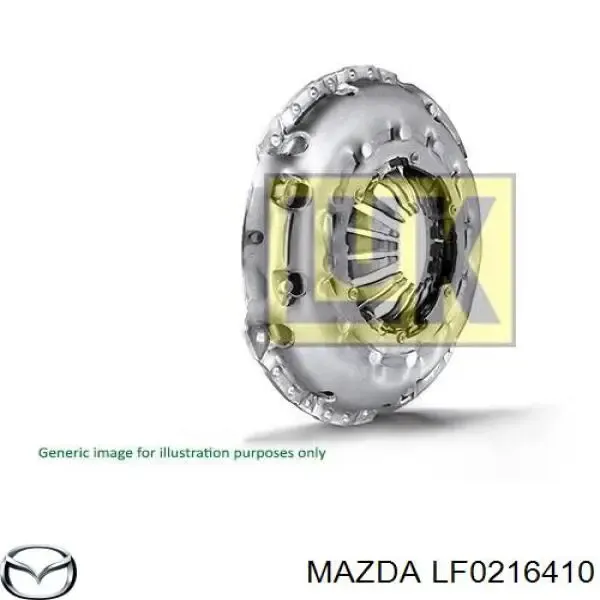 Docisk sprzęgła LF0216410 Mazda