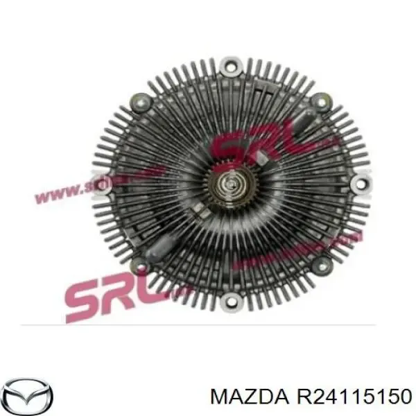 Sprzęgło wiskotyczne wentylatora chłodzenia R24115150 Mazda
