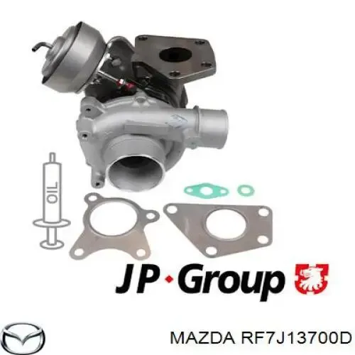 Turbina RF7J13700D Mazda