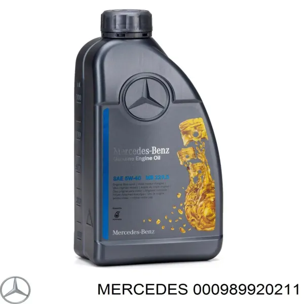 Olej do silnika 000989210711 Mercedes
