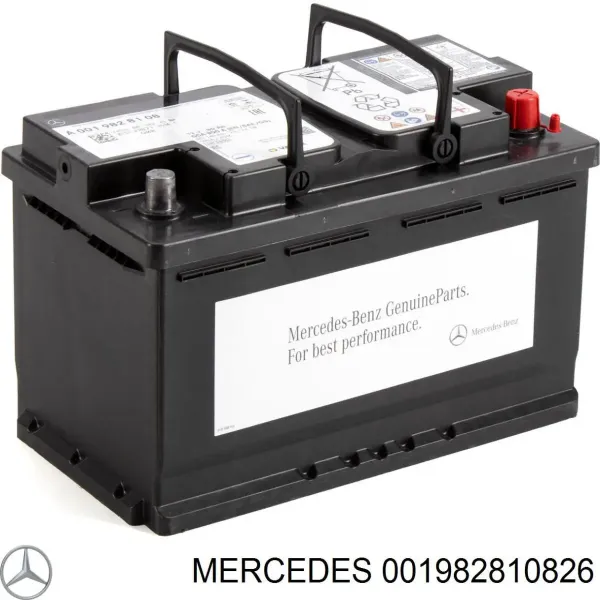 Bateria (akumulator) 001982810826 Mercedes