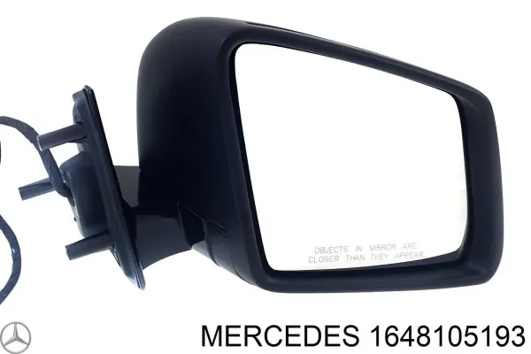 Lusterko wsteczne lewe Mercedes ML/GLE W164