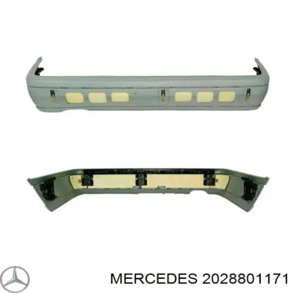 Zderzak tylny Mercedes C W202