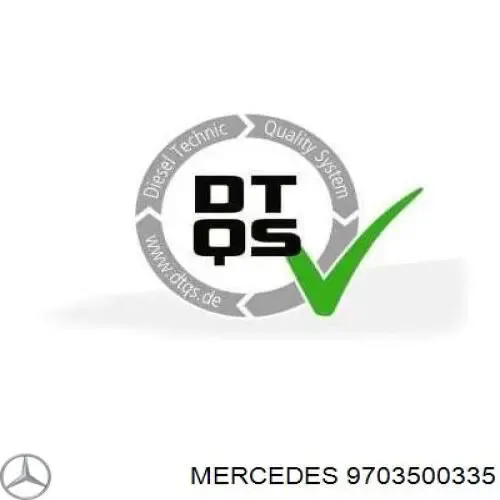 Piasta tylna 9703500335 Mercedes