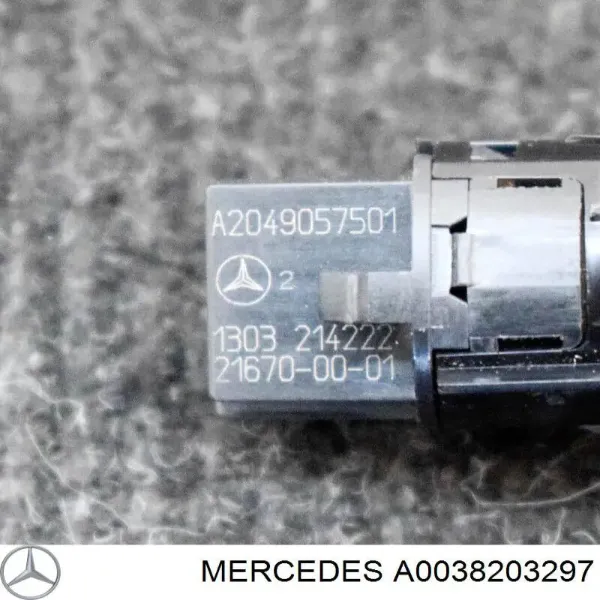 Silniczek otwierania klapki wlewu paliwa A0038203297 Mercedes