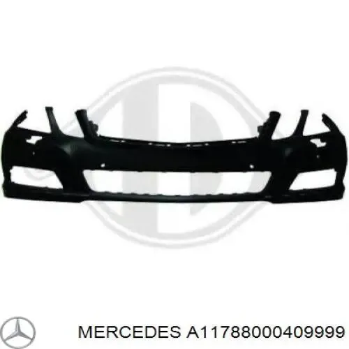 Zderzak przedni A11788000409999 Mercedes