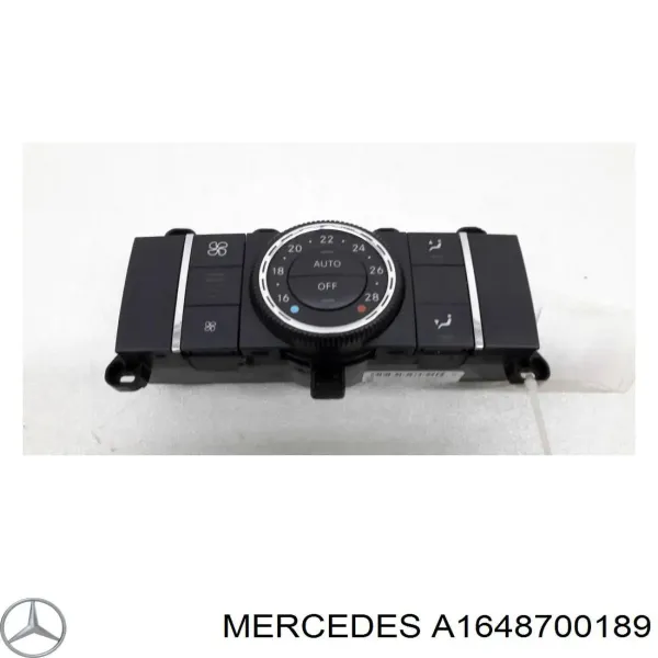 Sterownik trybów ogrzewania/klimatyzacji Mercedes GL X164