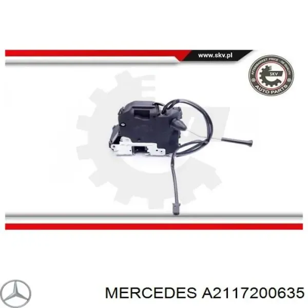 Zamek drzwi przednich prawych A2117200635 Mercedes