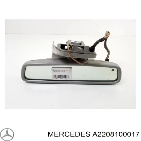 Lusterko wewnętrzne Mercedes S W220