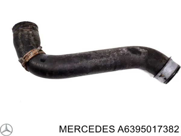 Przewód (króciec) chłodnicy górny A6395017382 Mercedes