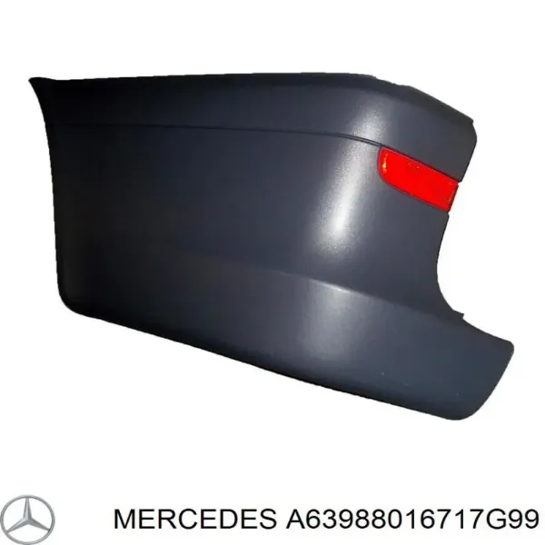 Zderzak tylny, lewa część A63988016717G99 Mercedes