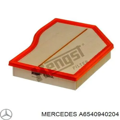 Filtr powietrza A6540940204 Mercedes
