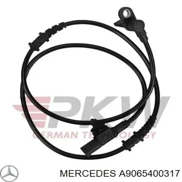 Czujnik ABS przedni Mercedes A9065400317 cena, od