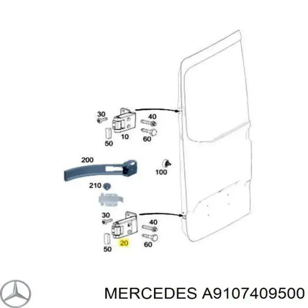  A9107409500 Mercedes