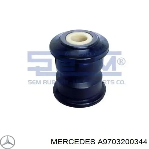 Silentblock tylnego resoru tylny A9703200344 Mercedes