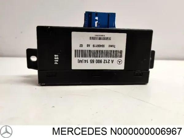 Bezpiecznik N000000006967 Mercedes