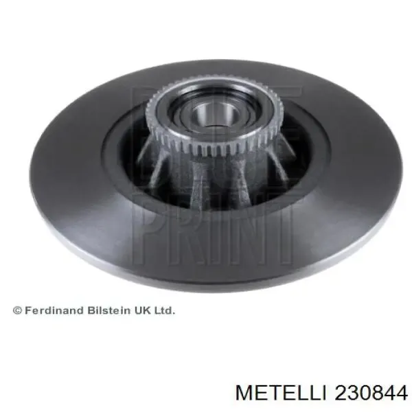 Tarcza hamulcowa tylna 230844 Metelli