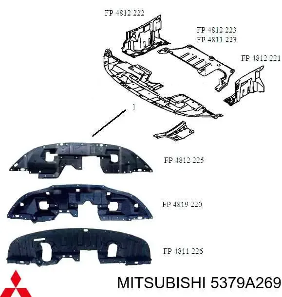 Osłona zderzaka przedniego Q3730158 Q-fix