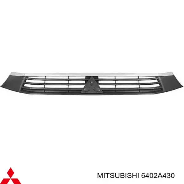 Kratka zderzaka przedniego górna 6402A430 Mitsubishi