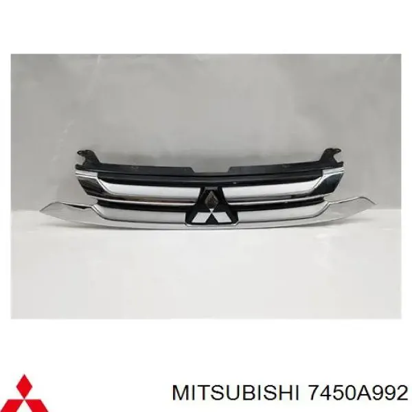 Atrapa chłodnicy 7450A992 Mitsubishi