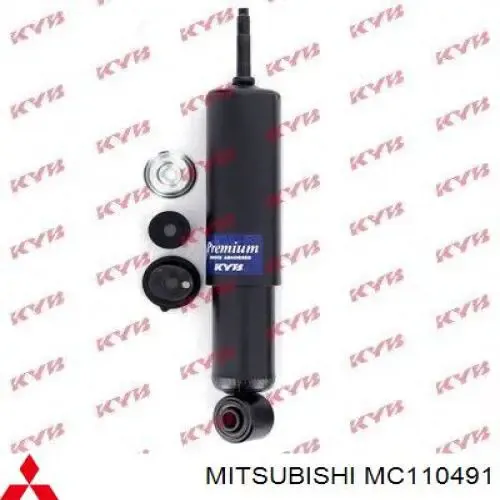 Amortyzator przedni MC110491 Mitsubishi