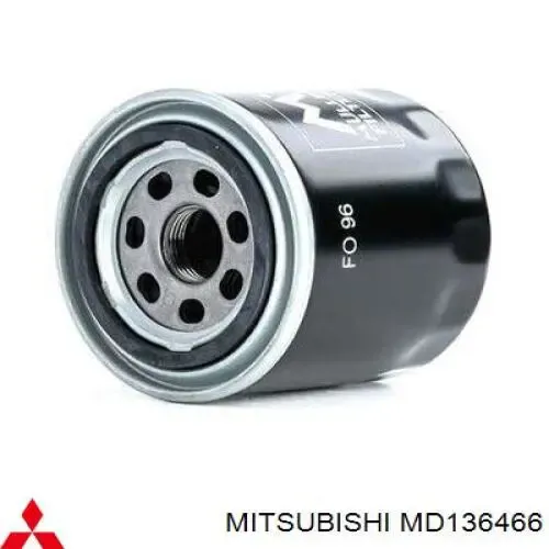 Do koszyka MD136466 Mitsubishi Filtr oleju