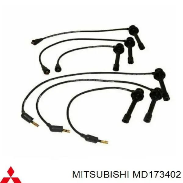 Zestaw przewodów wysokiego napięcia MD173402 Mitsubishi