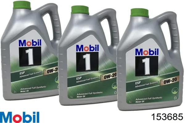 Olej do silnika 153685 Mobil