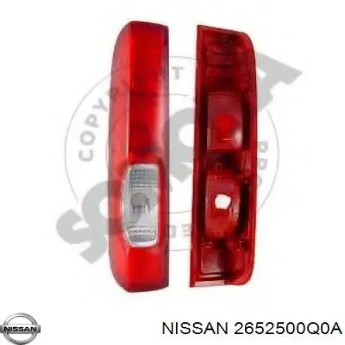  Lampa zespolona tylna lewa Opel Vivaro A awangarda (F7) (2001 - 2014) A