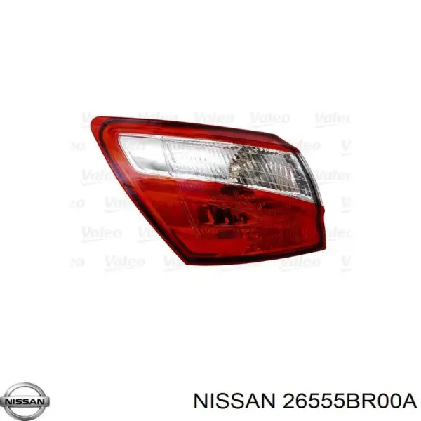 Lampa zespolona tylna lewa do Nissan Qashqai I J10
