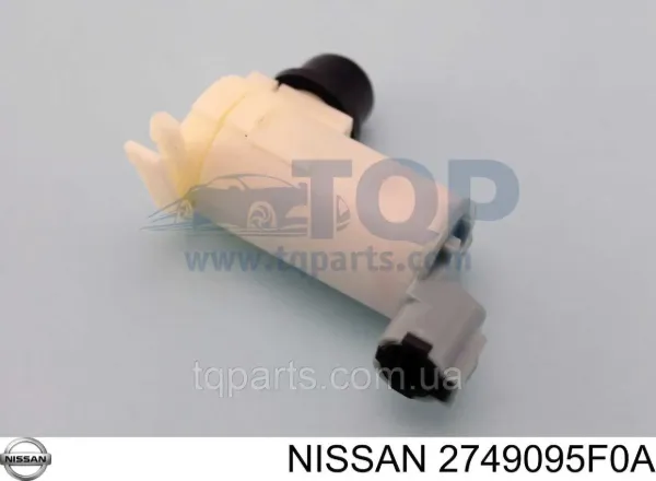 Pompka spryskiwacza szyby przedniej 2749095F0A Nissan/Infiniti