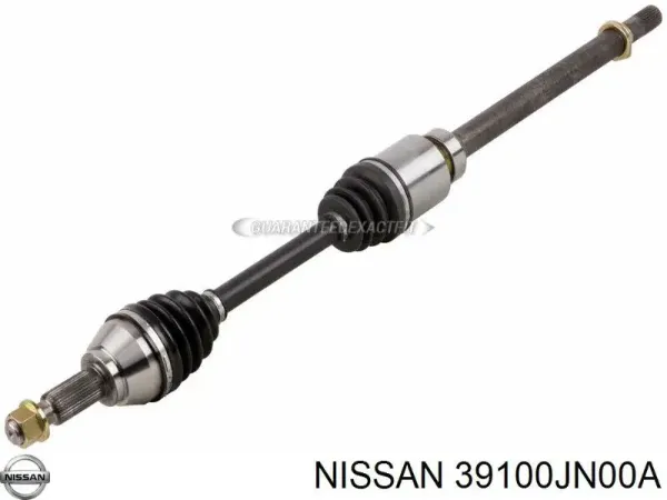 Półoś napędowa przednia prawa 39100JN00A Nissan/Infiniti