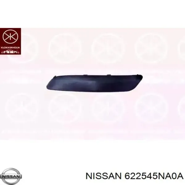 Kratka zderzaka przedniego środkowa 622545NA0A Nissan/Infiniti