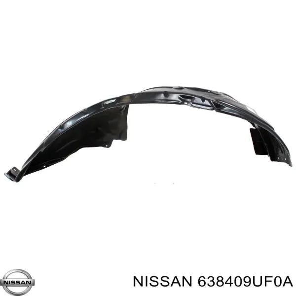 Nadkole błotnika przedniego prawe 638409UF0A Nissan/Infiniti