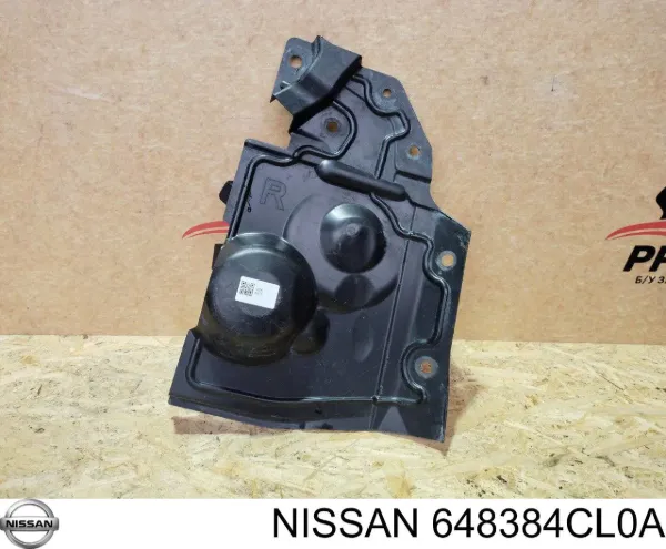 Osłona silnika prawa 648384CL0A Nissan/Infiniti