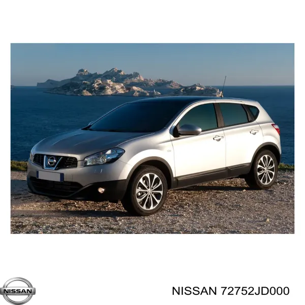 Listwa ochronna szyby przedniej do Nissan Qashqai I J10