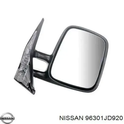  Lusterko wsteczne prawe Nissan Qashqai I SUV (J10) (2006 - 2013) I
