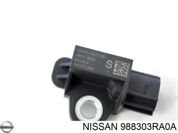 Czujnik AIRBAG przedni 988303RA0A Nissan/Infiniti