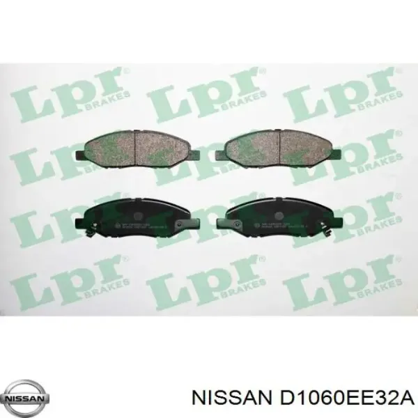 Klocki hamulcowe przednie tarczowe D1060EE32A Nissan/Infiniti