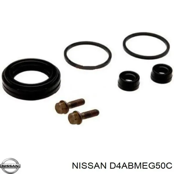 Zestaw naprawczy zacisku hamulcowego tylnego D4ABMEG50C Nissan/Infiniti